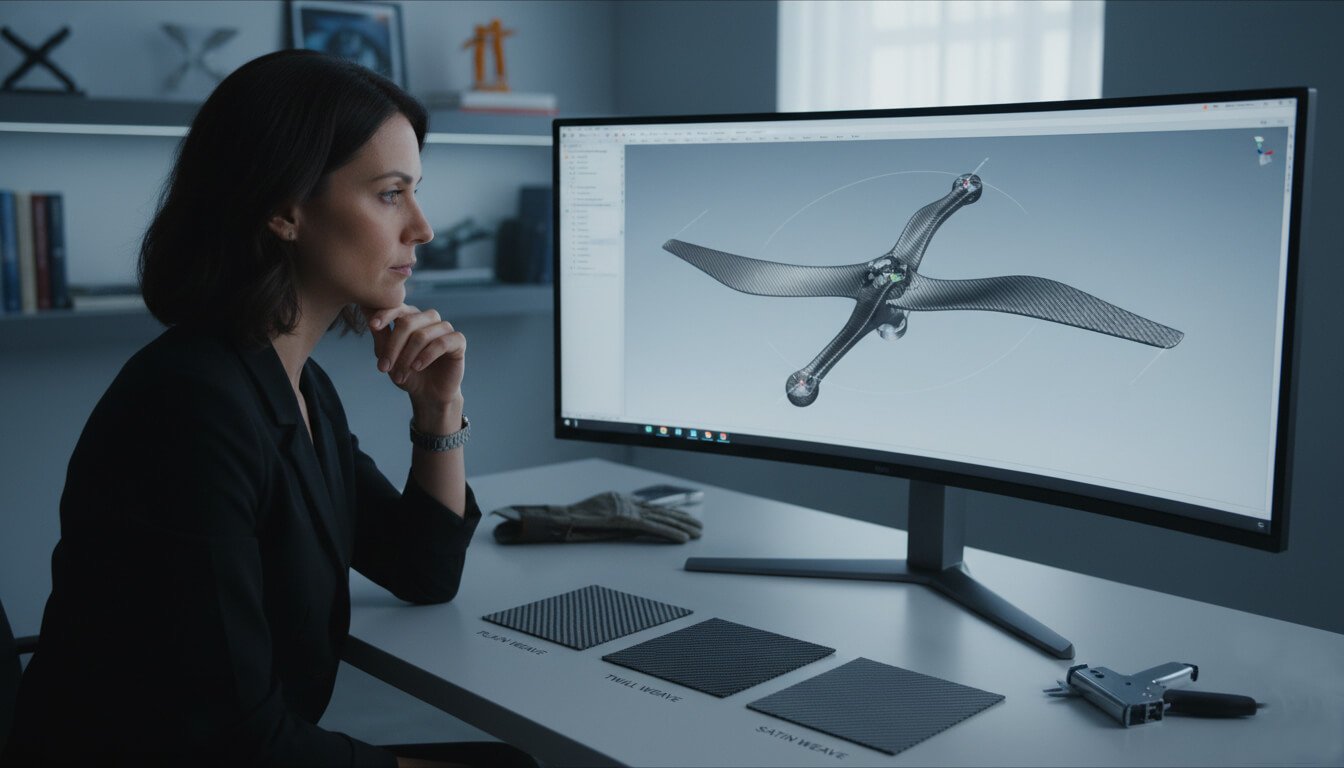 Carbon Fiber Weave Patterns