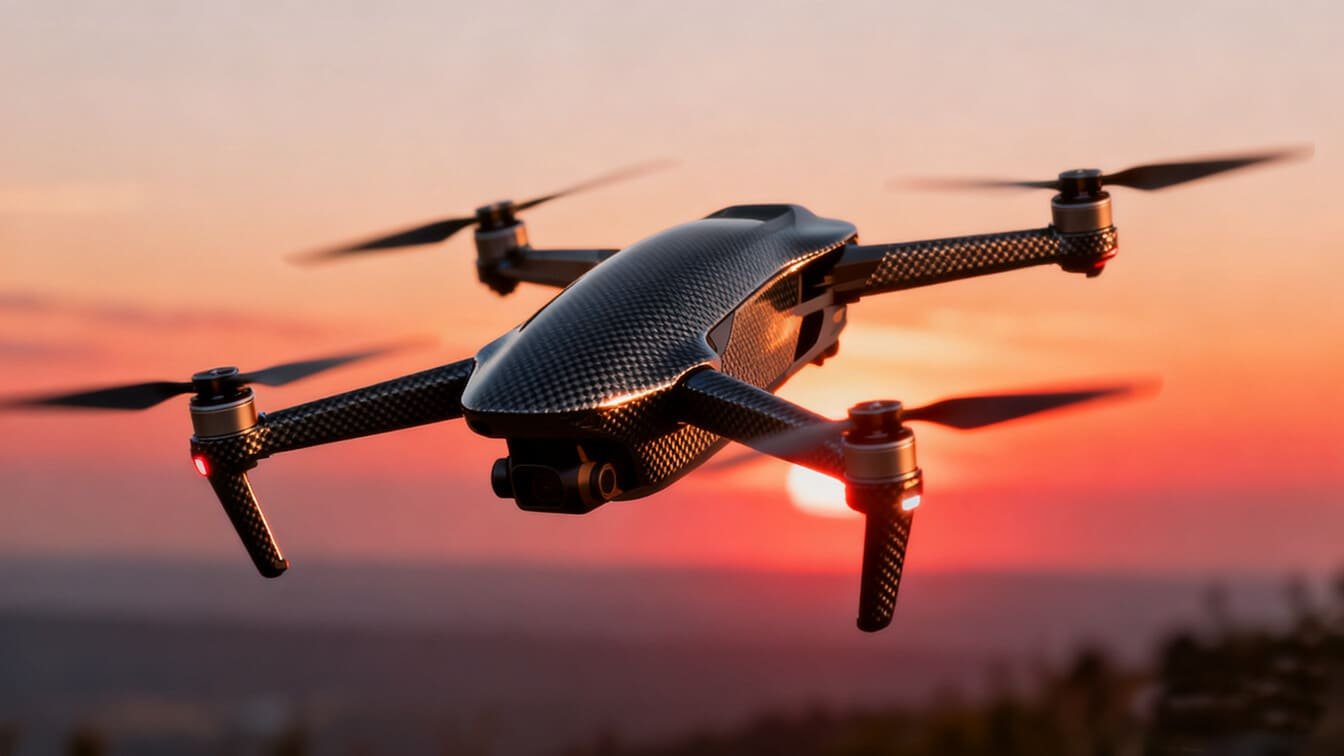 What Makes Carbon Fiber the Best Material for Drone Frames